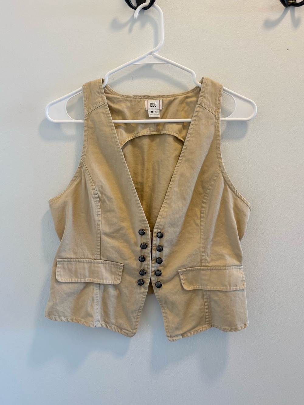 BDG Taryn Surplus Slim Vest Top in Tan Women’s Medium